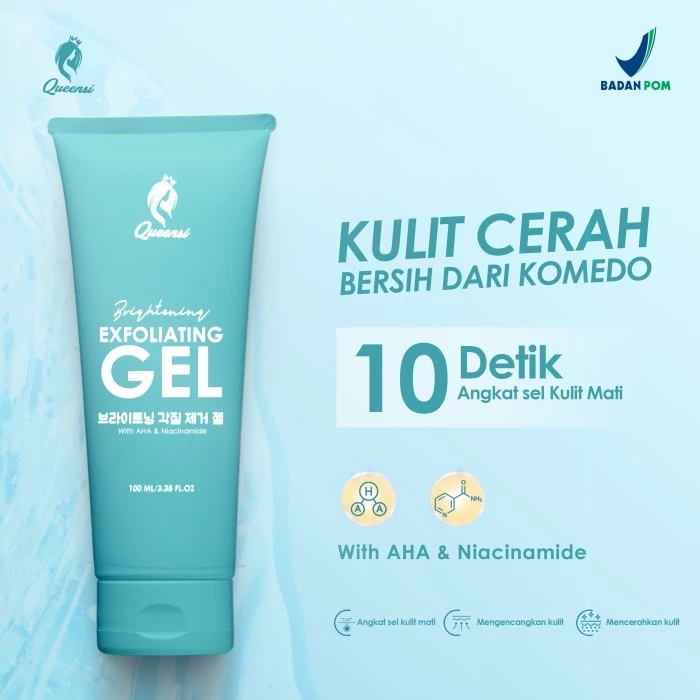 Queensi Exfoliating Gel | Best Exfoliating Gel