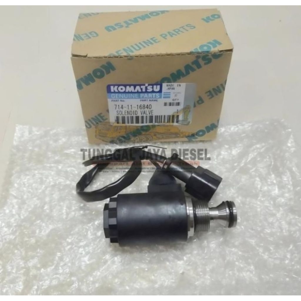 Solenoid Valve Transmission Wheel Loader WA200 WA250 WA300 WA320 Selenoid Komatsu 714-11-16830