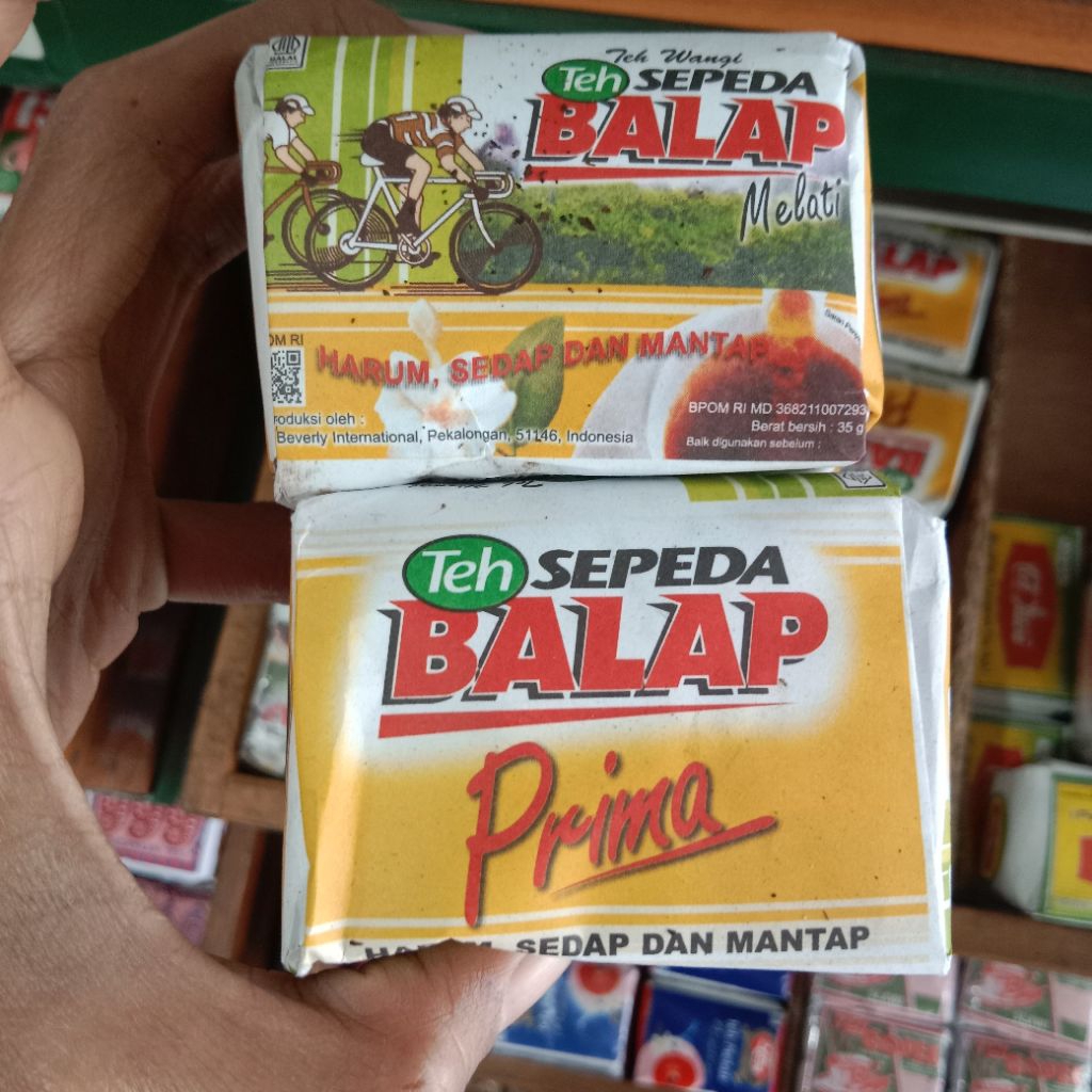 

Teh Cap Sepeda Balap Prima 35g