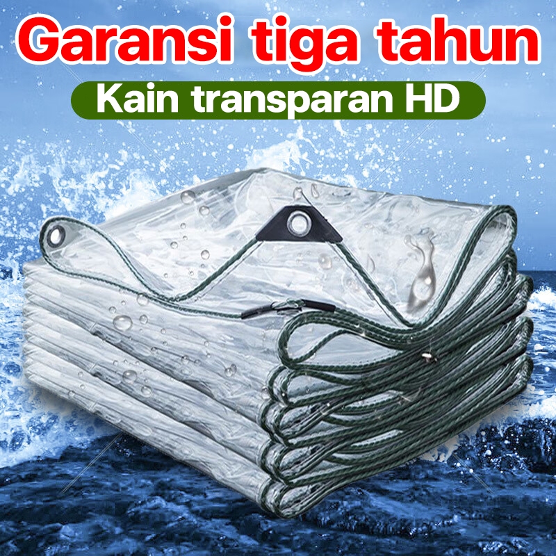 Garansi tiga tahun terpal 4x6 meter tebal Tidak buruk selama 20 tahun Terpal Tenda Atap Tenda Lipat 