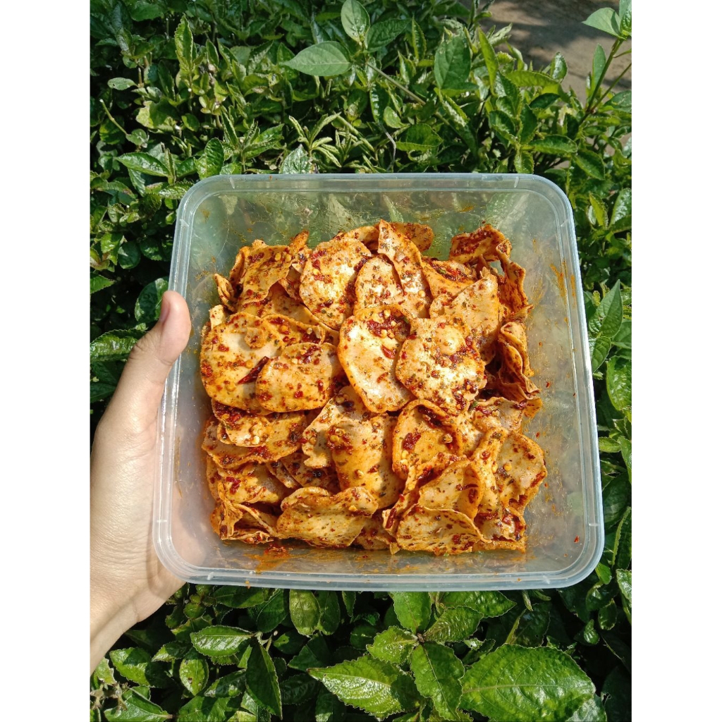 

BASRENG PEDAS | KERIPIK | 250 G | Request Pedas | CUSNACK