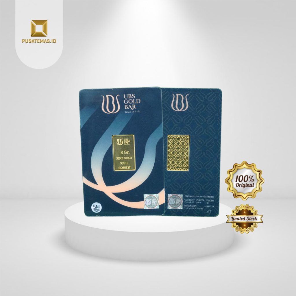 Emas Logam Mulia UBS - 3 Gram