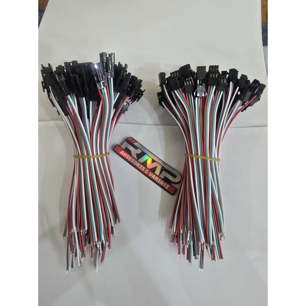 SEPASANG SOKET JST 3 PIN SOKET LAMPU LED 3 PIN WS2812