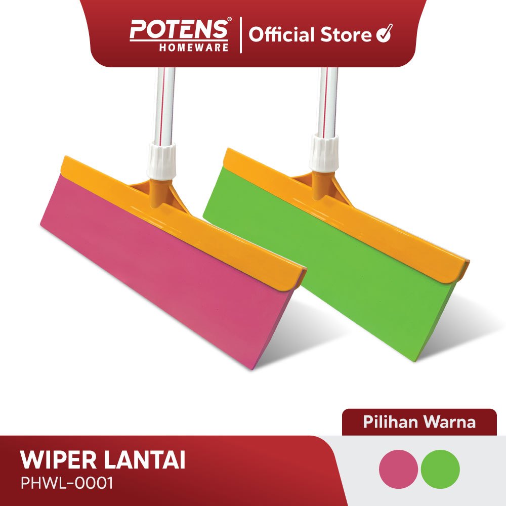 Potens Wiper Lantai Serbaguna / Pembersih Air / Serokan Pembersih Lantai Air Kamar Mandi