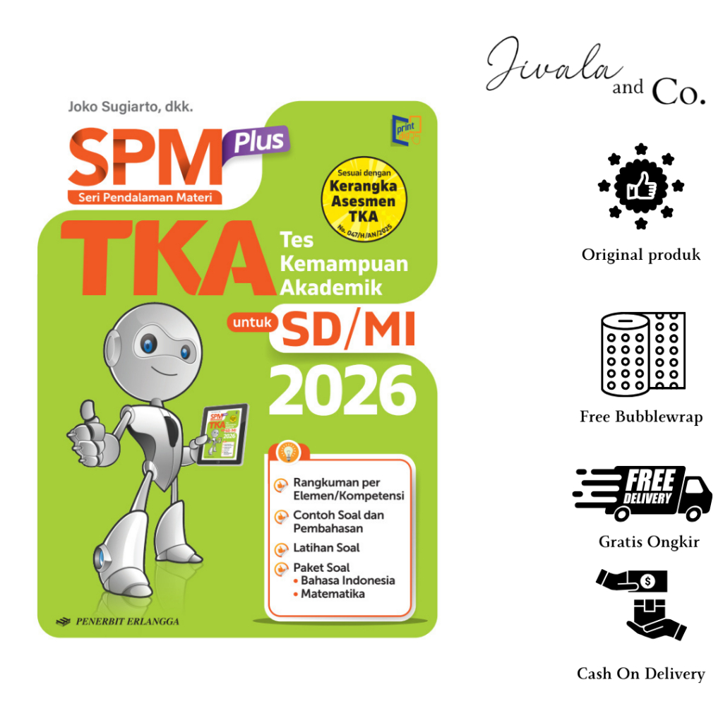 ERLANGGA - SPM PLUS TKA SD/MI 2026
