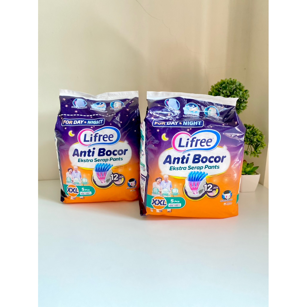 Lifree Popok Dewasa Celana Extra Serap XXL
