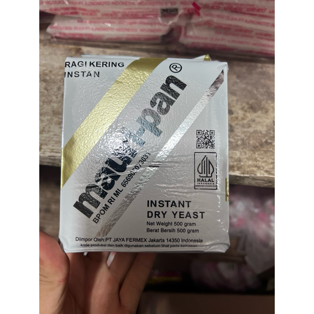 

Ragi Kering Instan Mauripan 500 gr