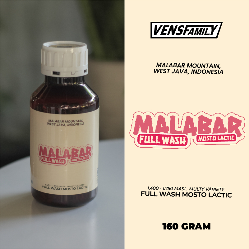 

Kopi Malabart Full Wash Mossto Lactic 160g