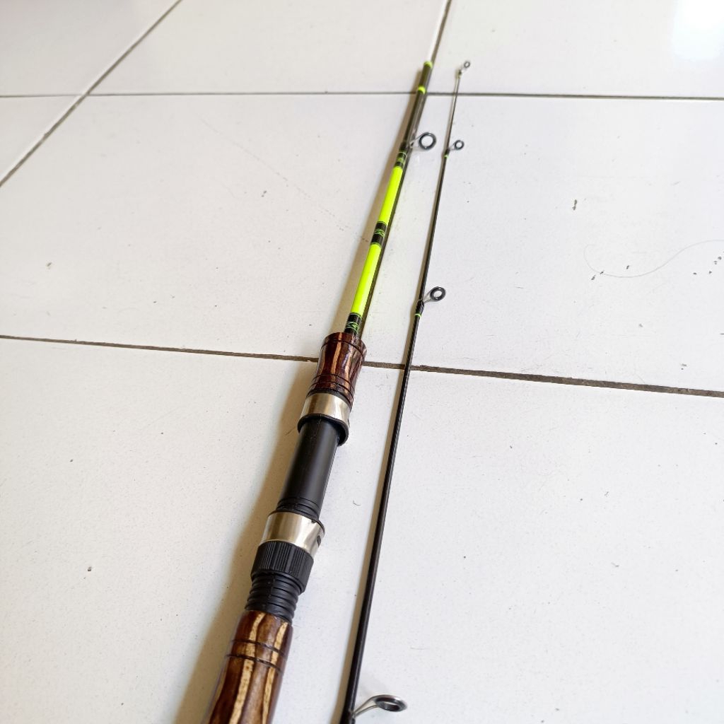 Joran harian mas fiber solid kaku kuat