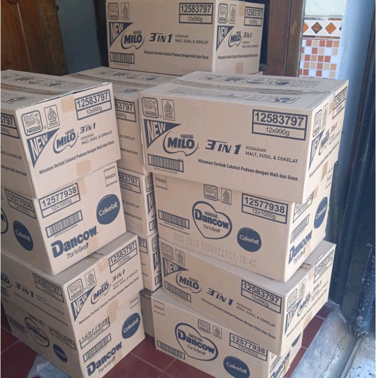 

Milo 3in1 isi 12x990gr kartonan