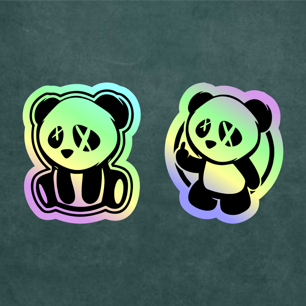 

Stiker Hologram Panda Lucu Case Hp dan Laptop 7 Cm