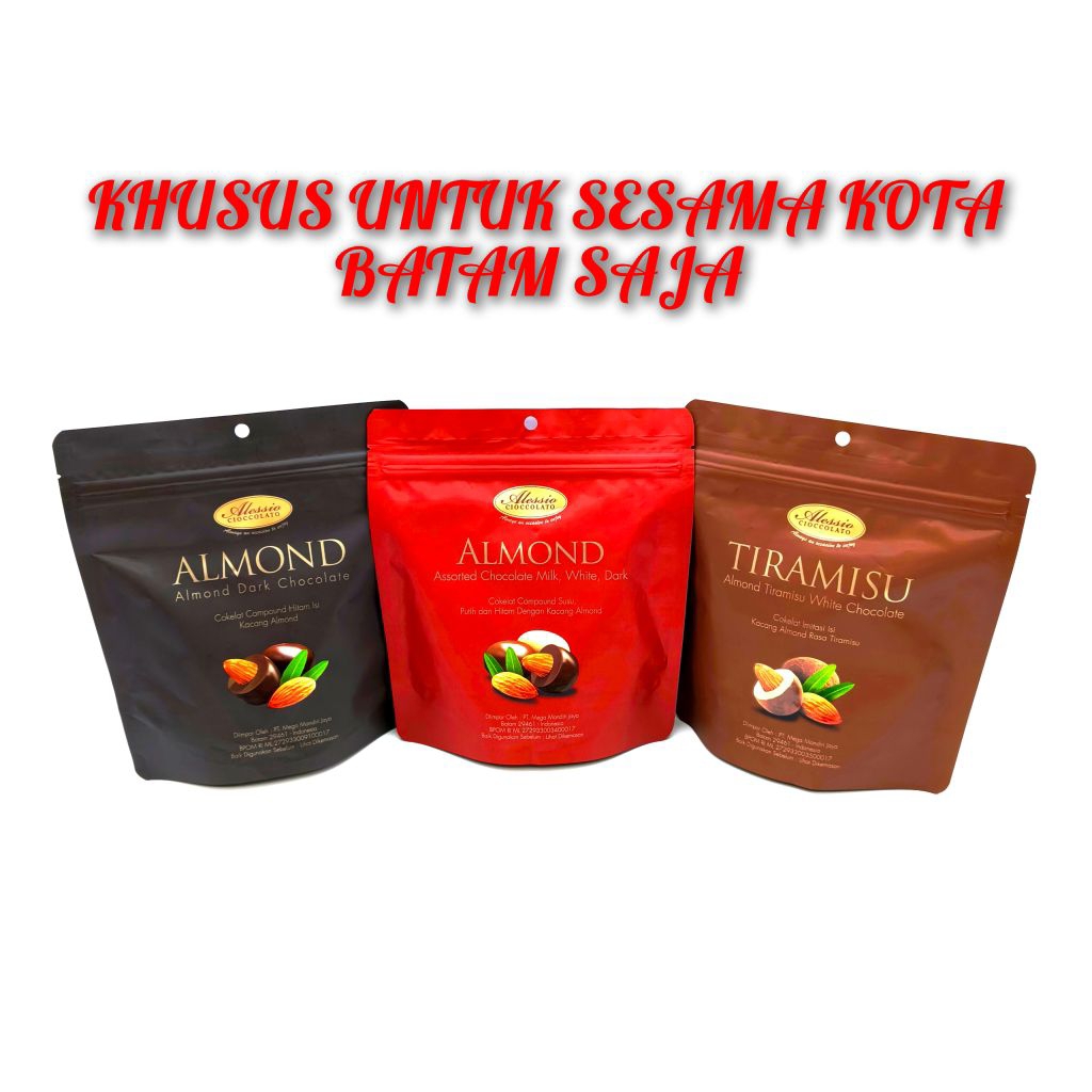 

Alessio Tiramisu Almond Chocolate 180 gram