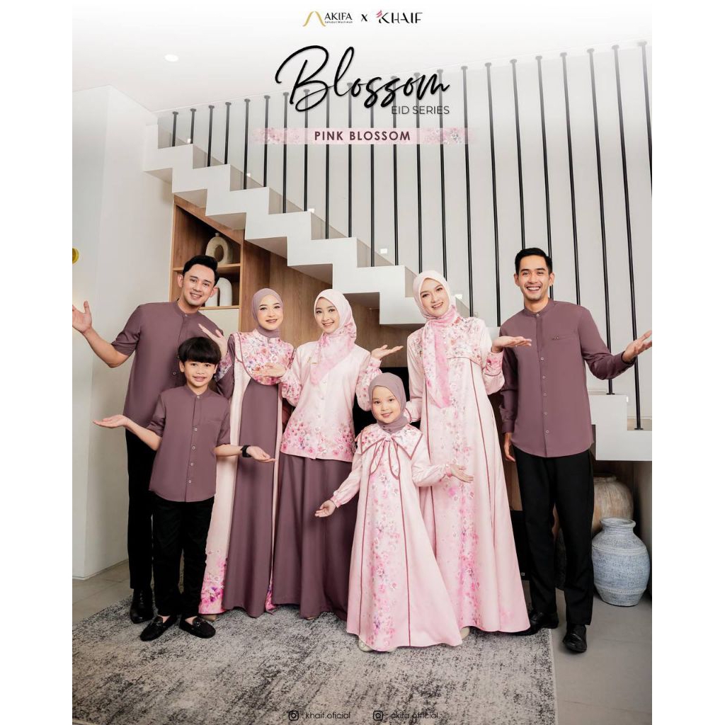 Blossom Family Sarimbit by Akifa (PO)