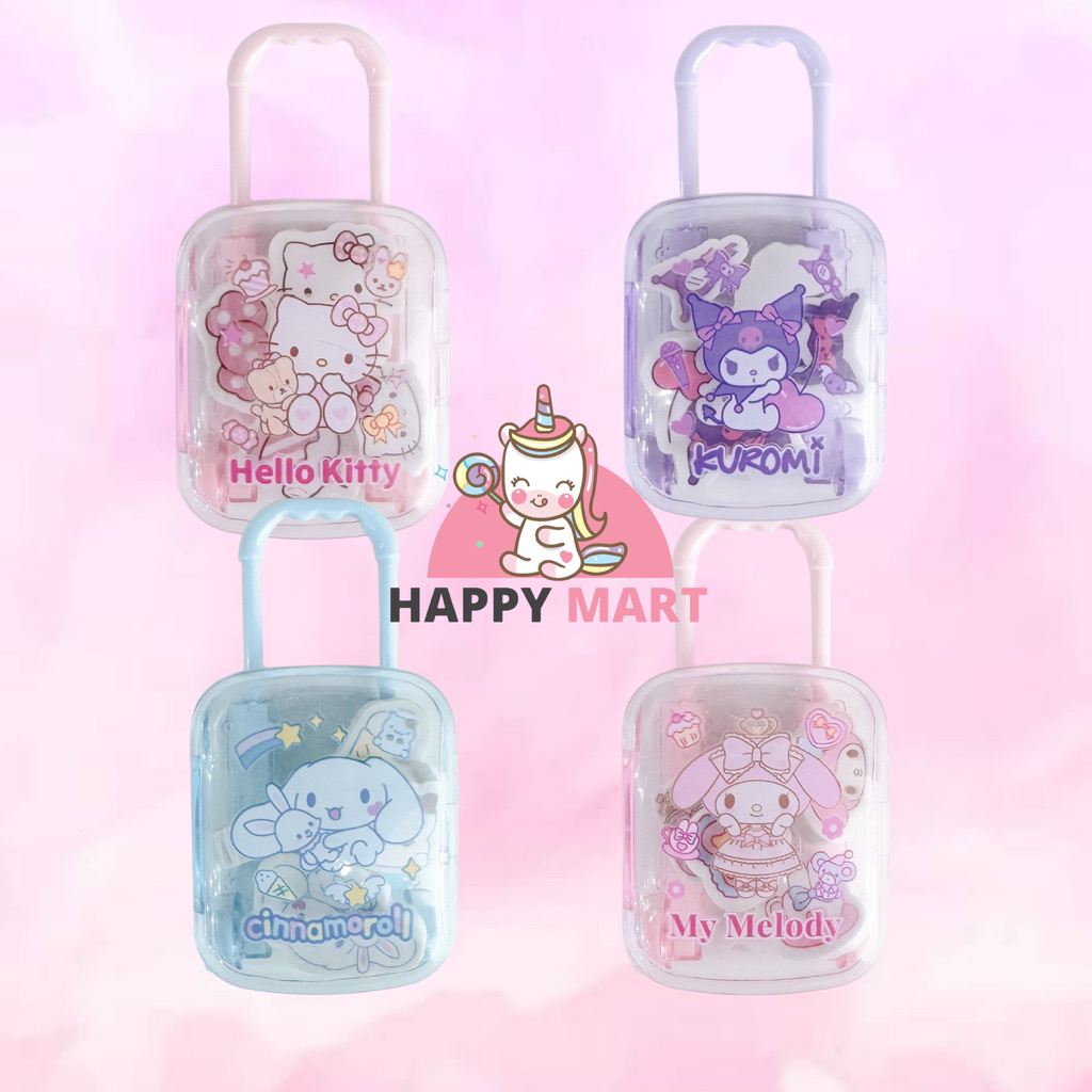 

Mini Koper Penghapus Karakter Sanrio (Hello Kitty, Kuromi, Cinnamoroll, My Melody)