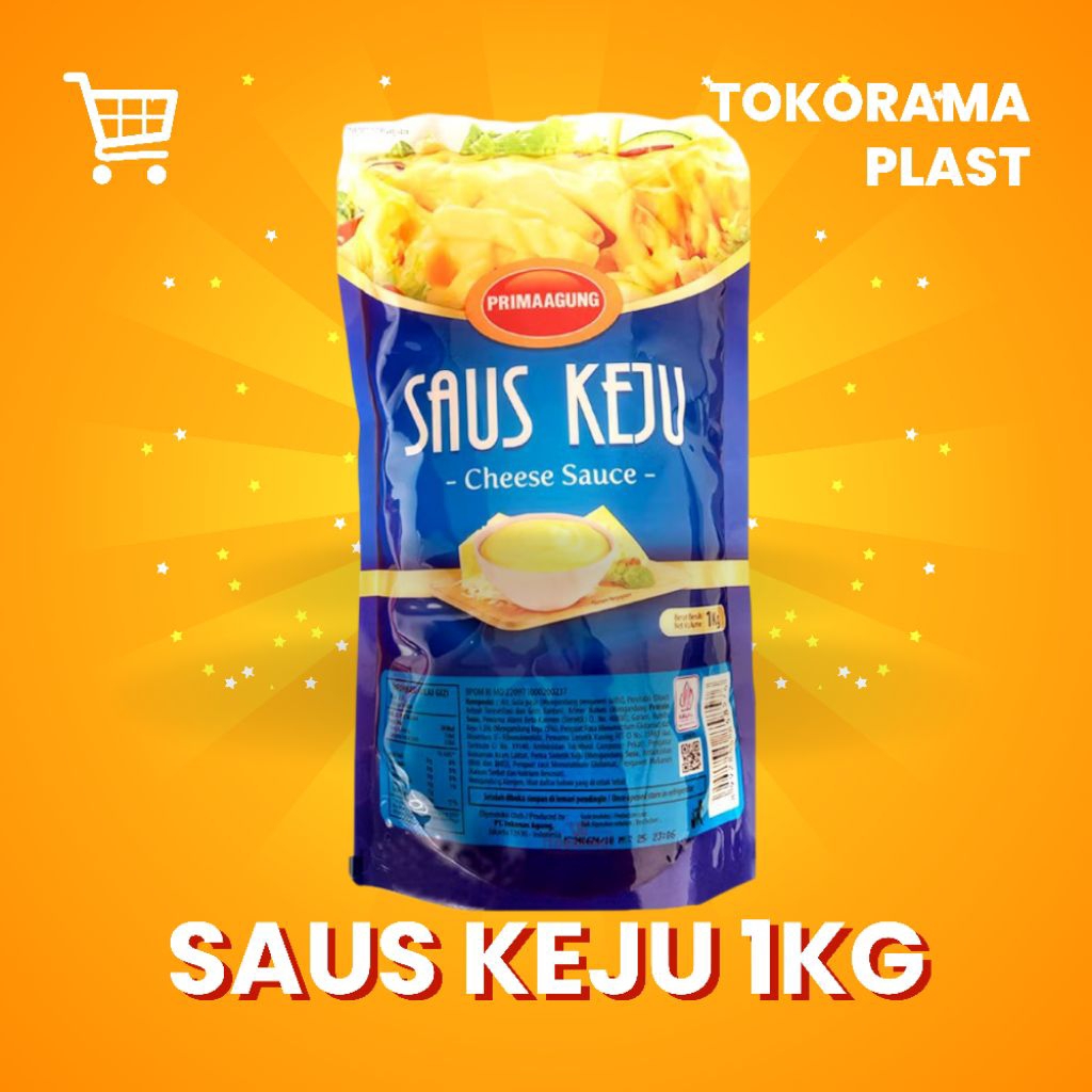 

Saus Keju Prima Agung 1kg / Cheese Sauce