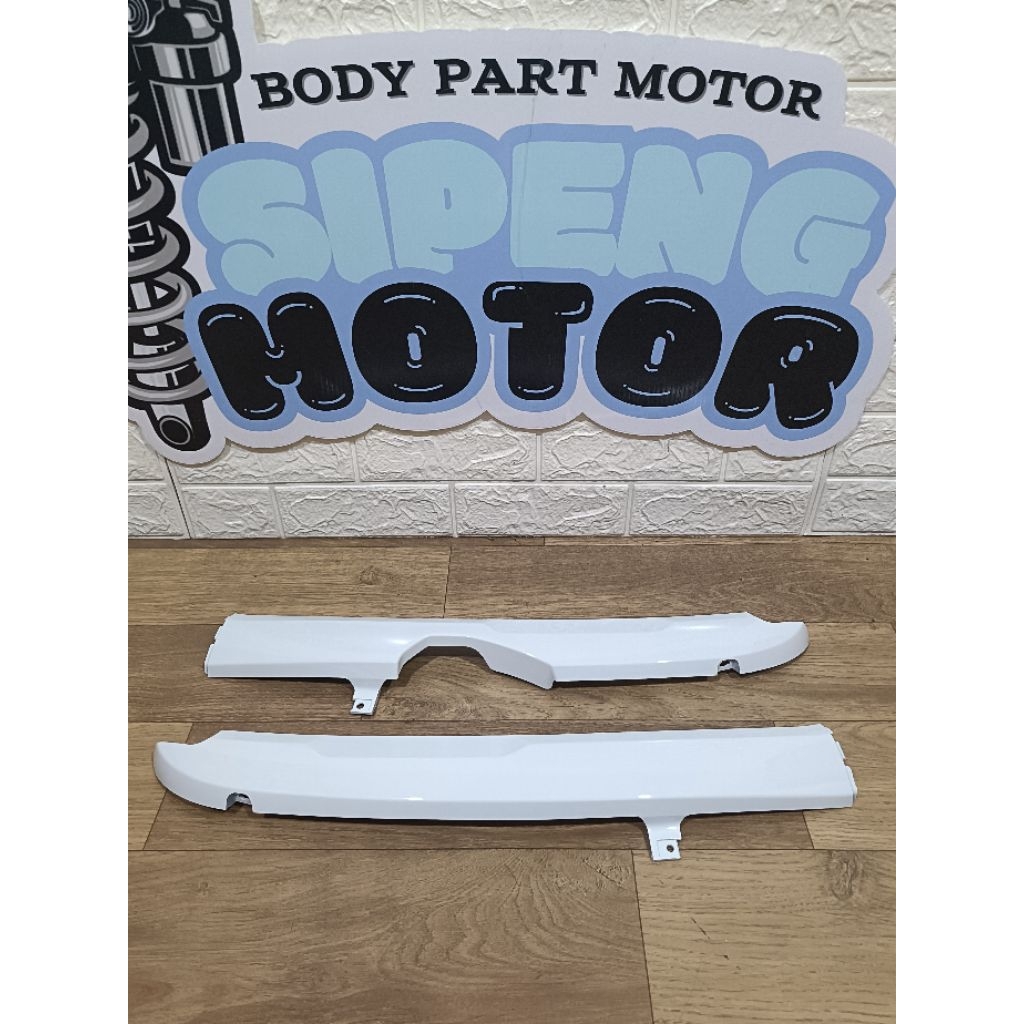 SAMBUNGAN DEK BAWAH LANTAI BAWAH KANAN KIRI SCOOPY FI PUTIH 2013 2014 2015 2016 2017 TENSHI