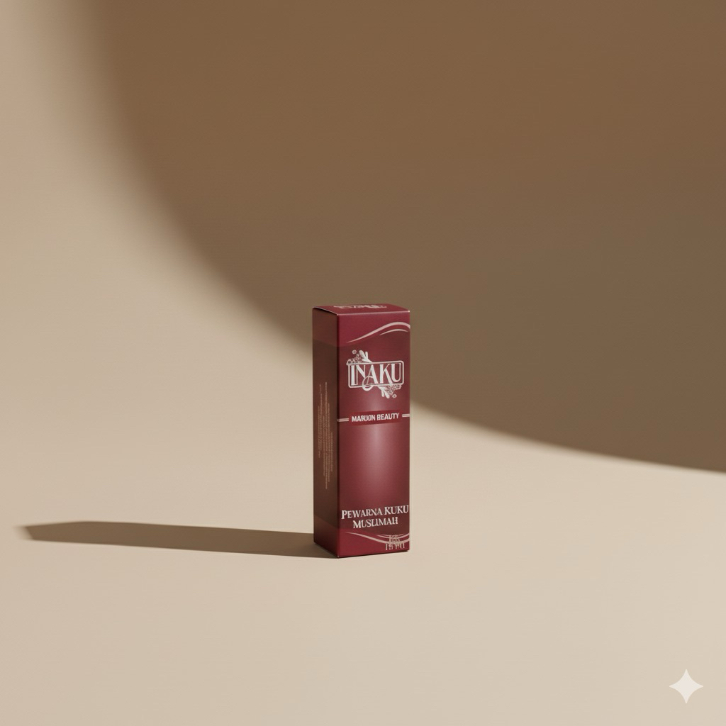 INAKU HENNA MAROON | Henna Kuku | Muslimah