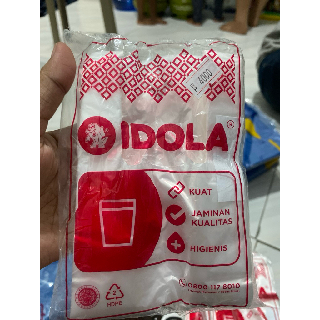 Plastik Idola 1 Cup dan 2 Cup