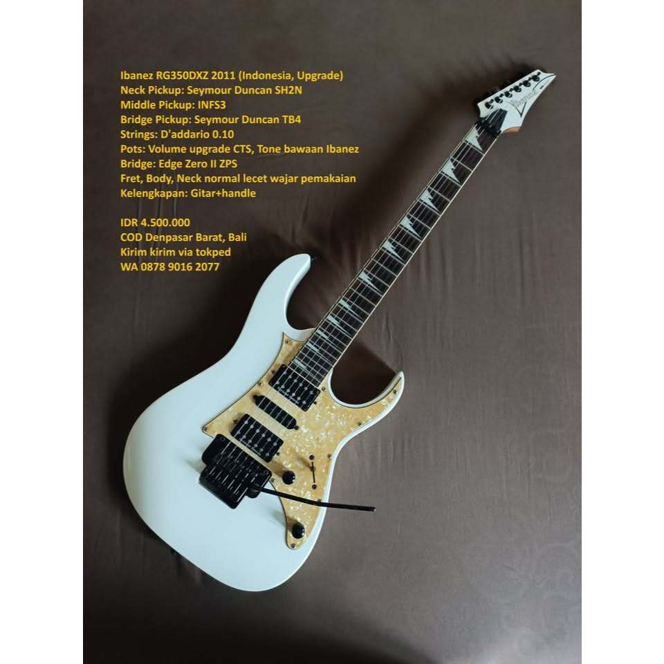 Ibanez RG350 DXZ White 2012