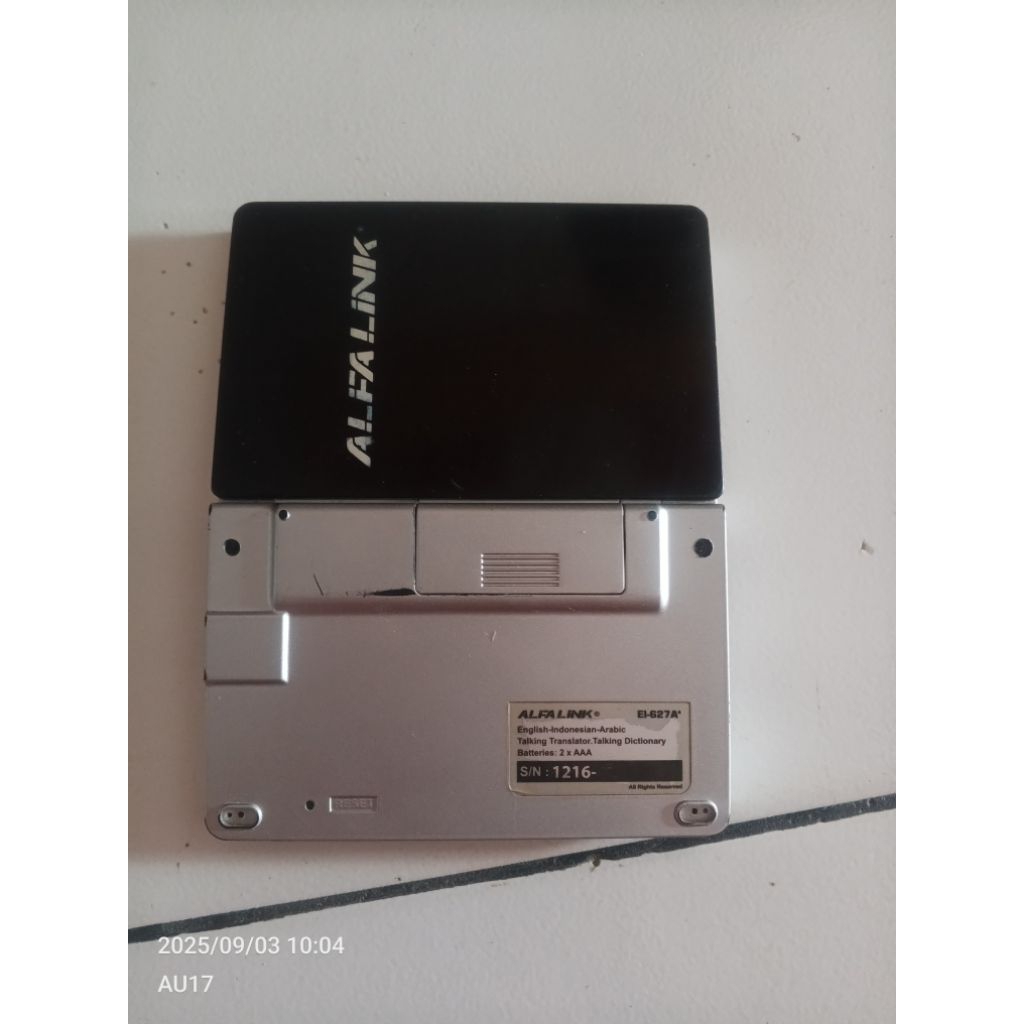 Alfalink EI-627A Kamus Digital Elektronik Translator English Indonesia Arab