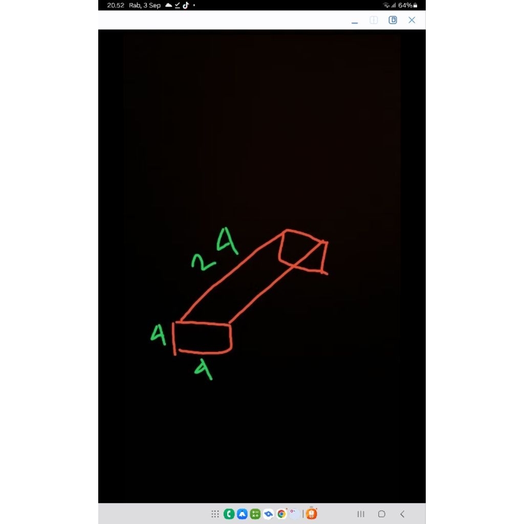 

stand akrilik 24 x 4 x 4 cm tebal 3mm bening