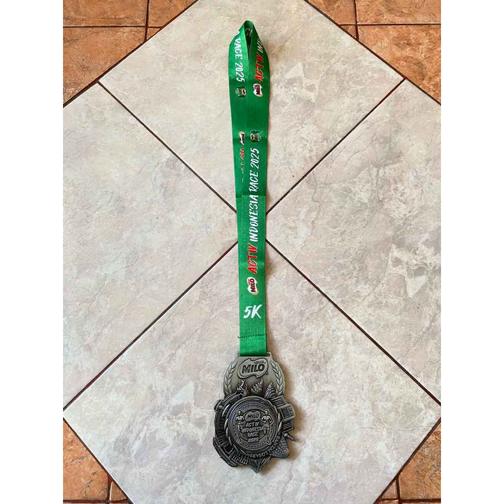 Medali Lari Milo Active Indonesia Race 2025