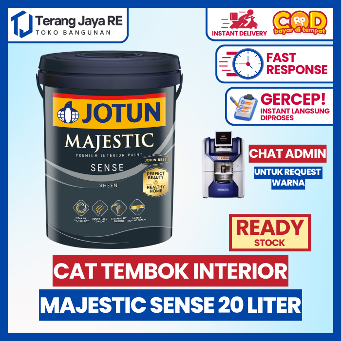 Cat Tembok Interior JOTUN MAJESTIC SENSE 20 Liter