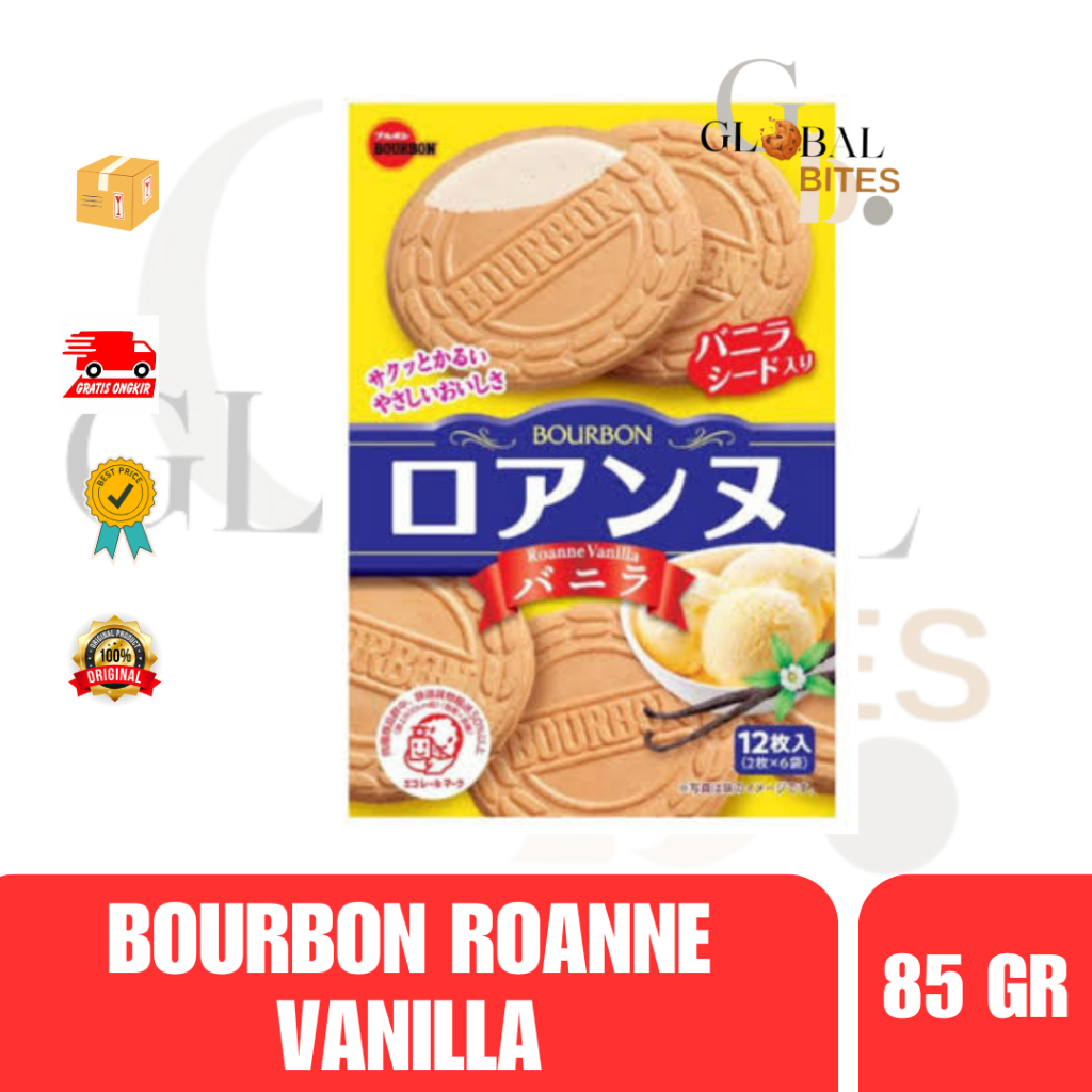 

Bourbon Roanne Vanilla 85 gr Product of Japan