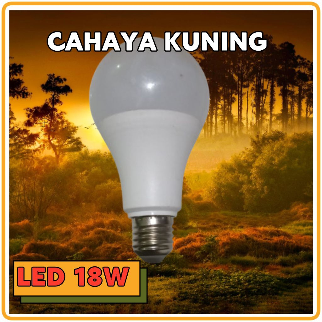 LAMPU LED 18W CAHAYA KUNING