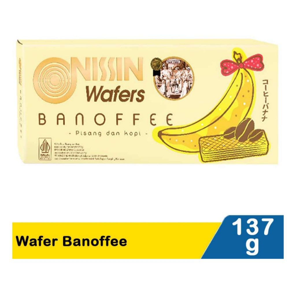 

Nissin Wafer Banoffee Pisang dan Kopi 137 gram