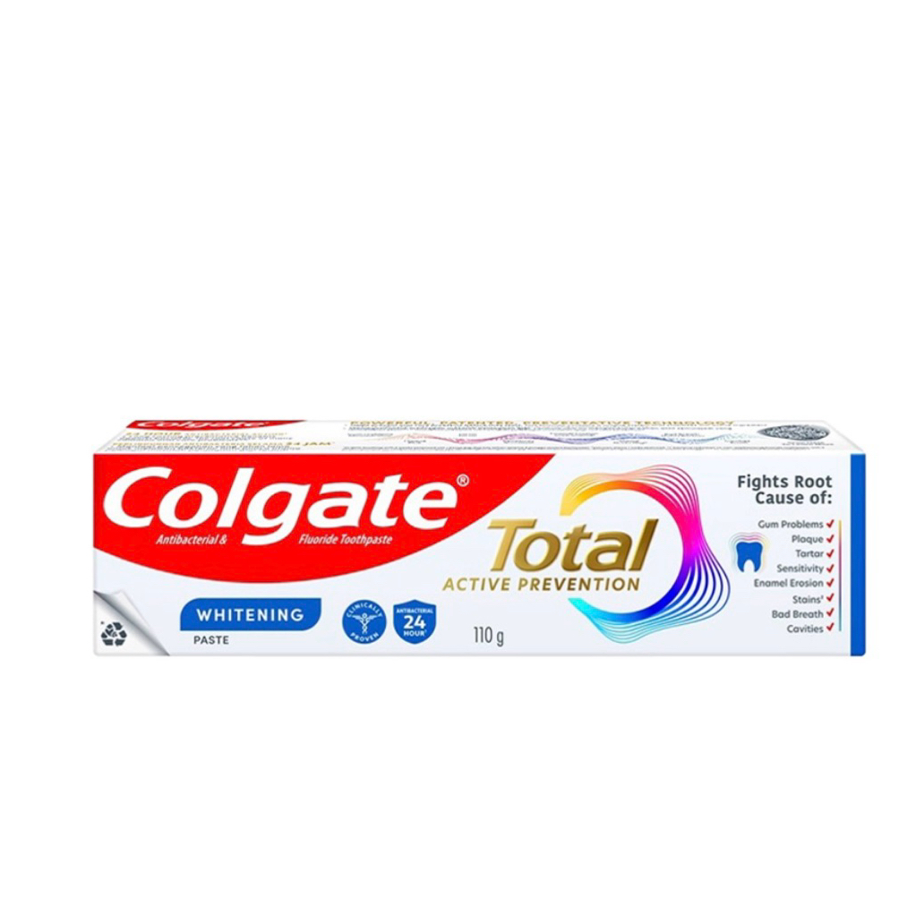 Colgate Total Active Prevention Pasta Gigi Whitening 110 gr