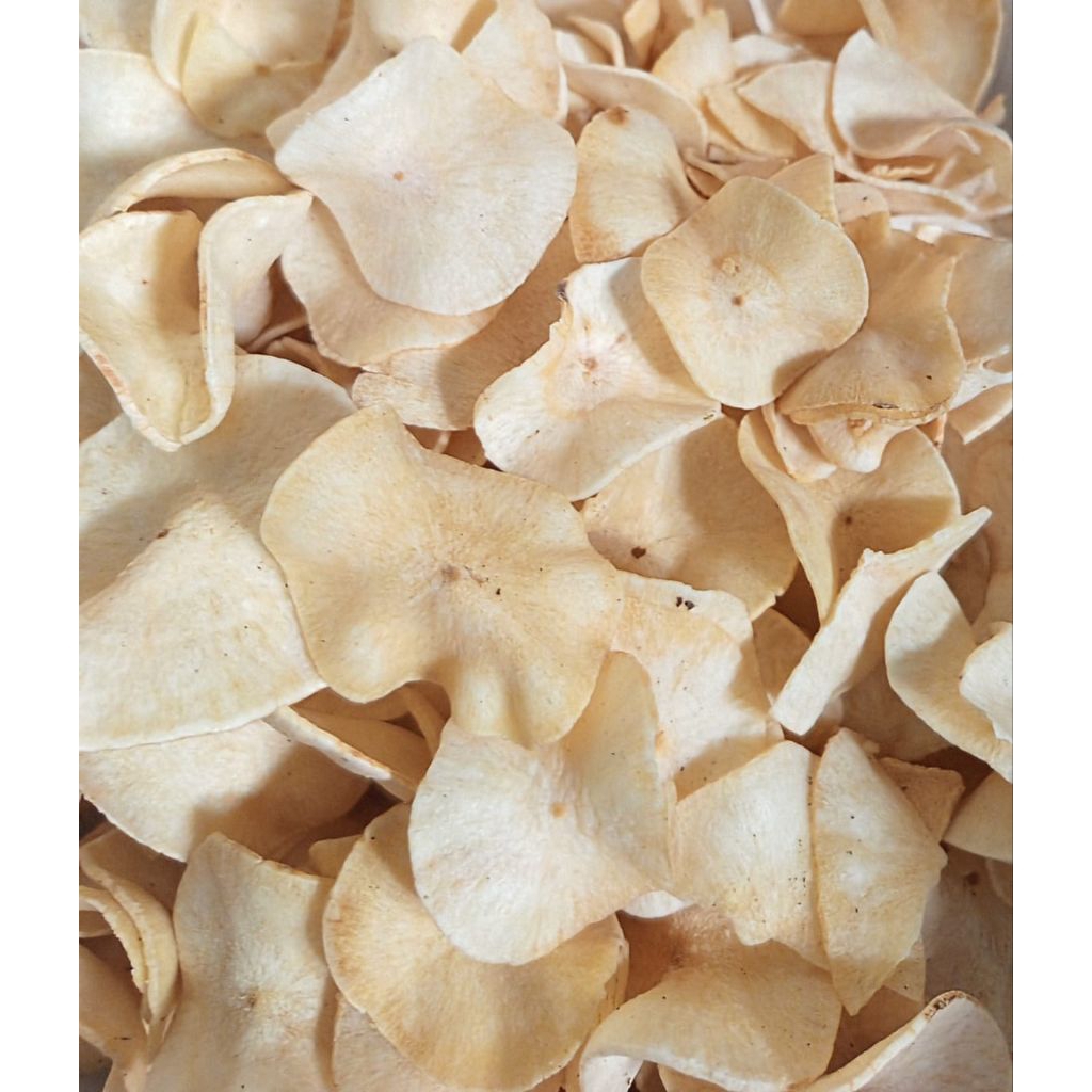 

Kripik singkong putih original rasa gadung