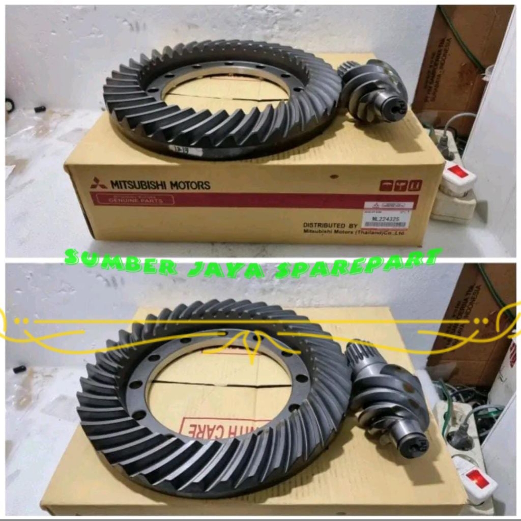 gear set belakang canter ps136 HDX 6x40 gear gardan belakang canter ps136hdx