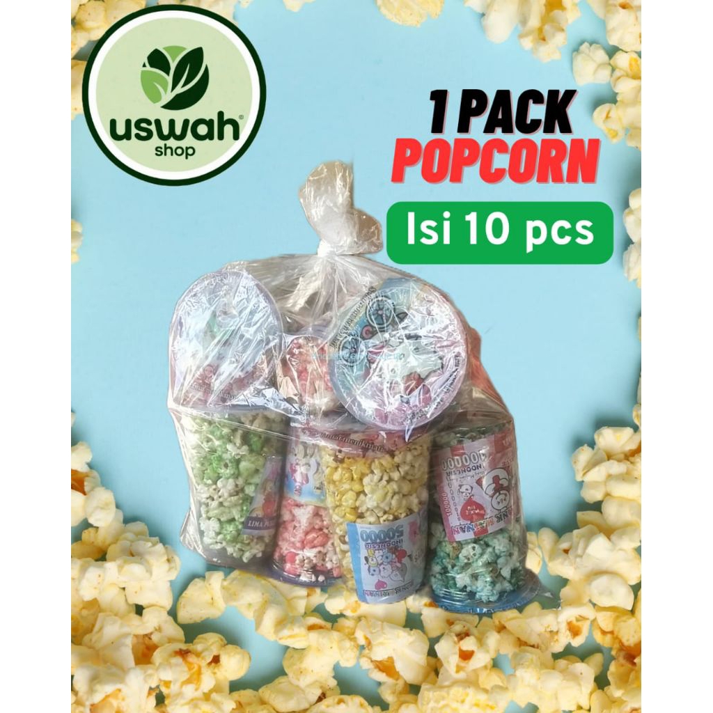 

1 pack Popcorn berbagai rasa isi 10 pcs berhadiah