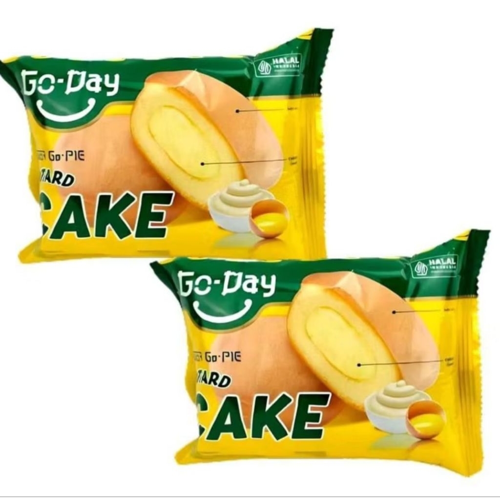 

Go day cake custard 25 gram (1 dus isi 16 renteng)