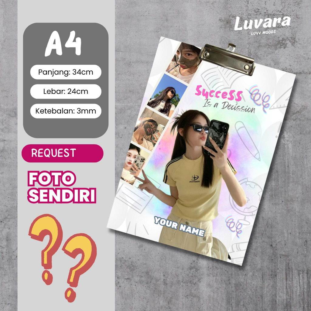 

Papan Ujian Pakai Foto Sediri Bebas Desain Free Template