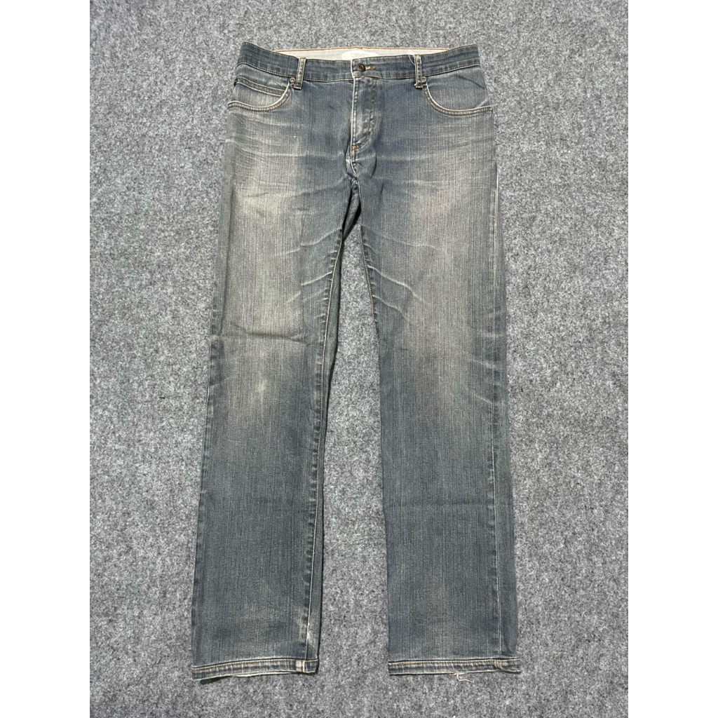 Celana jeans fading Zara Man second