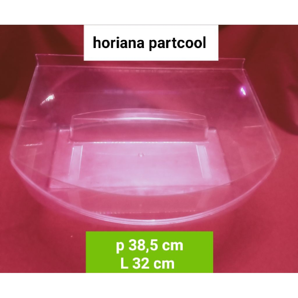 rak sayur kulkas aqua Japan satu pintu