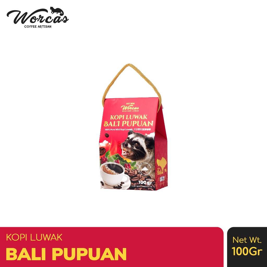 

WORCAS Bali Pupuan Luwak Coffee 100gr