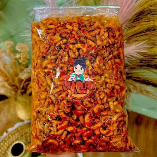 

Makaroni Cikruh Pedas Daun Jeruk 500gr Bumbu Melimpah