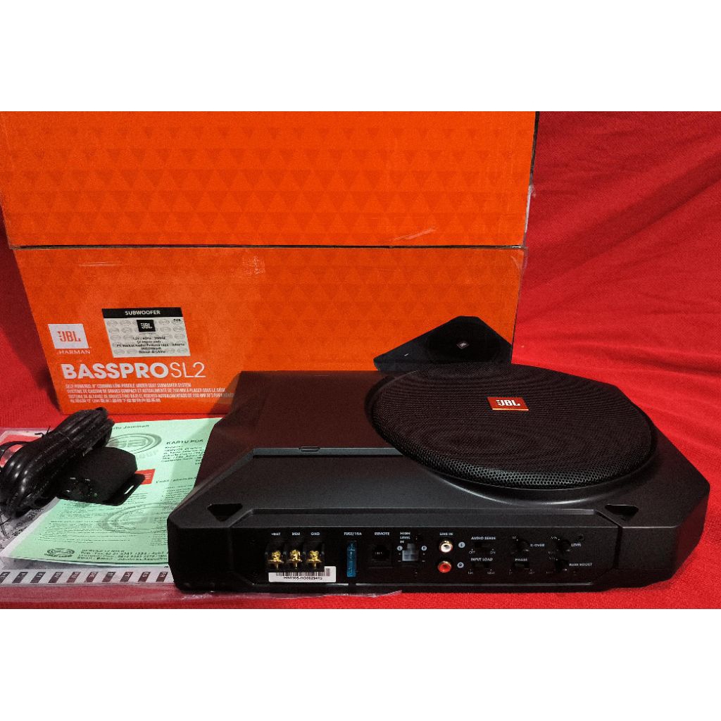 JBL Basspro SL2 - Subwoofer Kolong Aktif JBL New Bass Pro JBL JBL JBL 8 inch | Car audio mobil