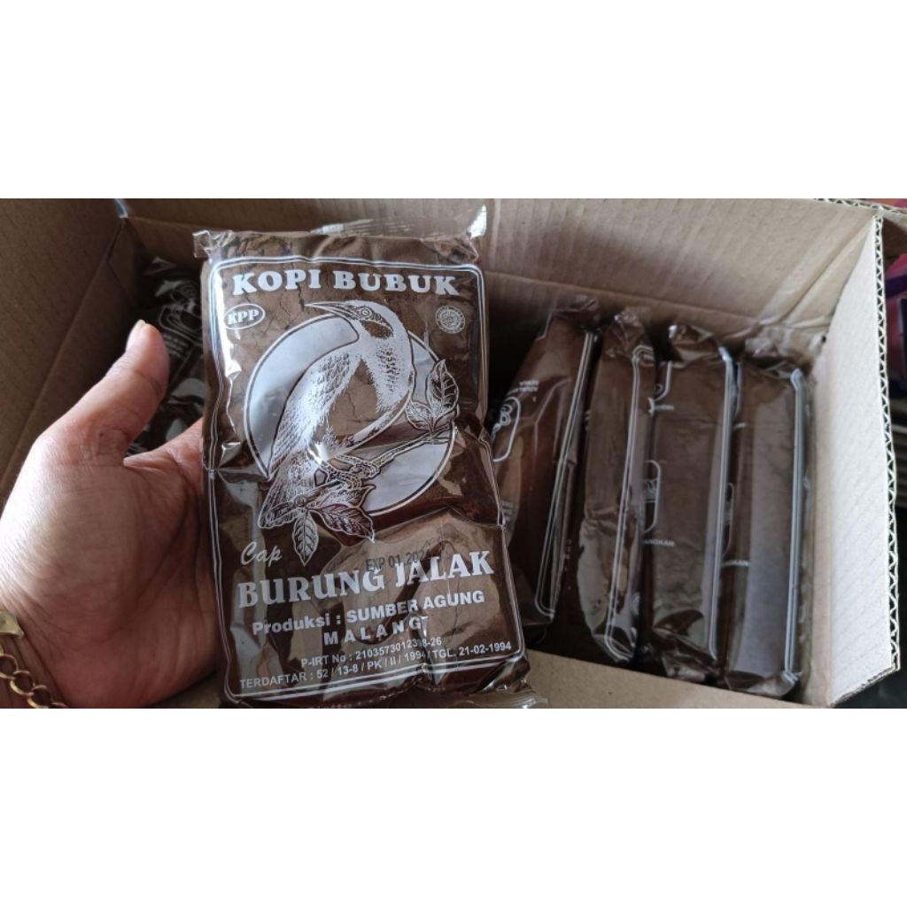 

Kopi Bubuk Jalak (1 Dus Isi 20 Pcs) 200gr