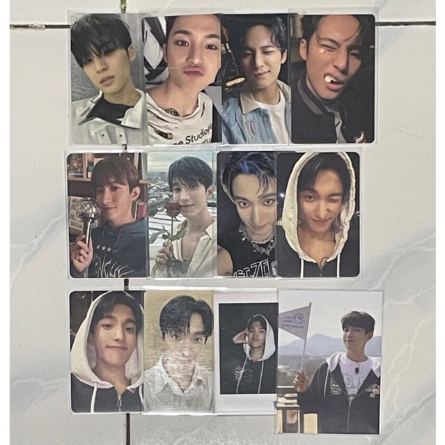 [READY STOK] Photocard The8 Minghao Mingyu Dokyeom Seventeen Official Face The Sun Rpc Daredevil Alw