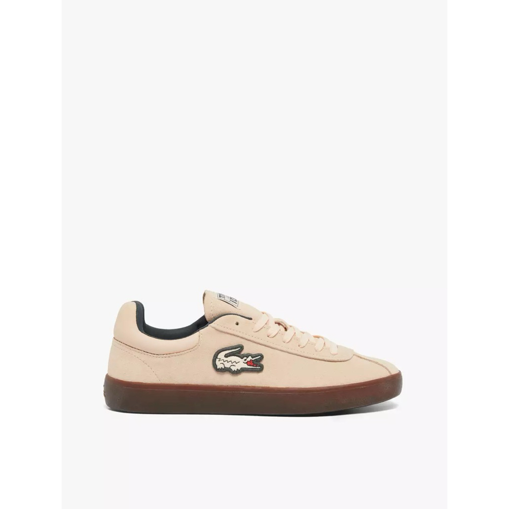 Sepatu Wanita Lacoste Women's Baseshot Suede Sneakers - Pink