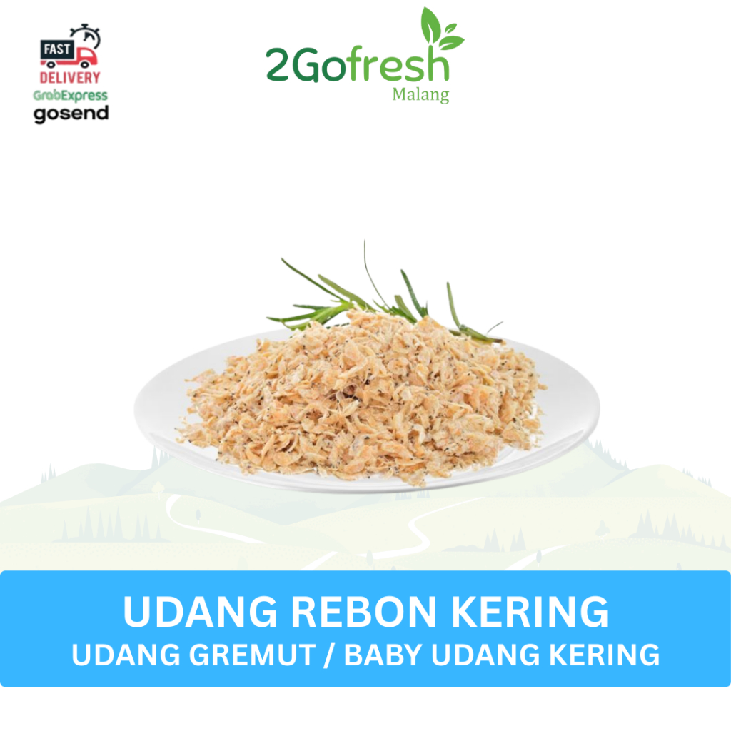

Udang Rebon Kering / Udang Kecil Rebon / Urang Gremut - 2gofresh