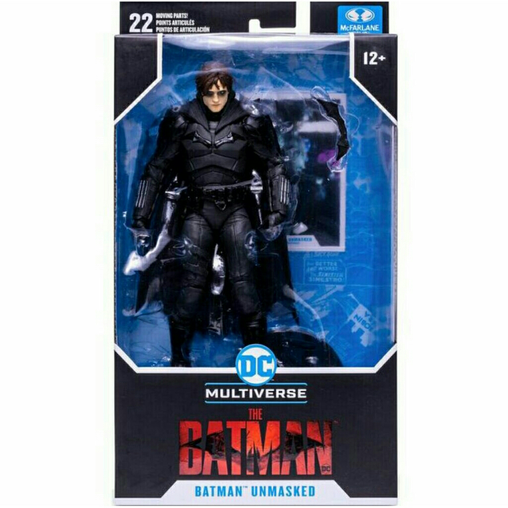 McFarlane DC The Batman Unmasked 2022 Movie Batman Unmasked Movie Baru MISB Segelan Original
