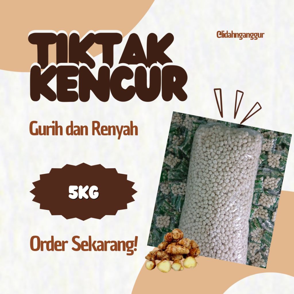 

TIKTAK KENCUR 5 KG
