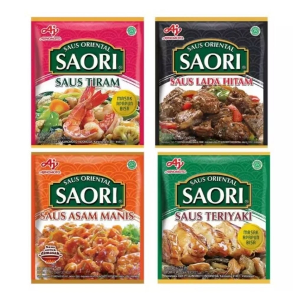 

SAORI SACHET BUMBU INSTAN PER PC