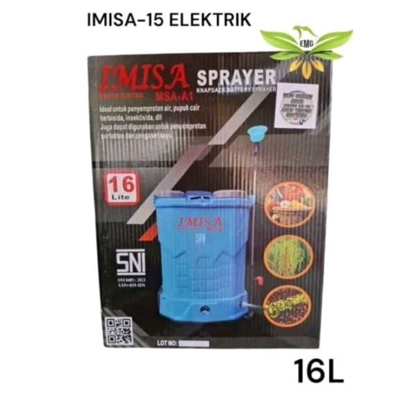 Sprayer Pompa IMISA 16 Liter Elektrik Sprayer spare part untuk tanaman
