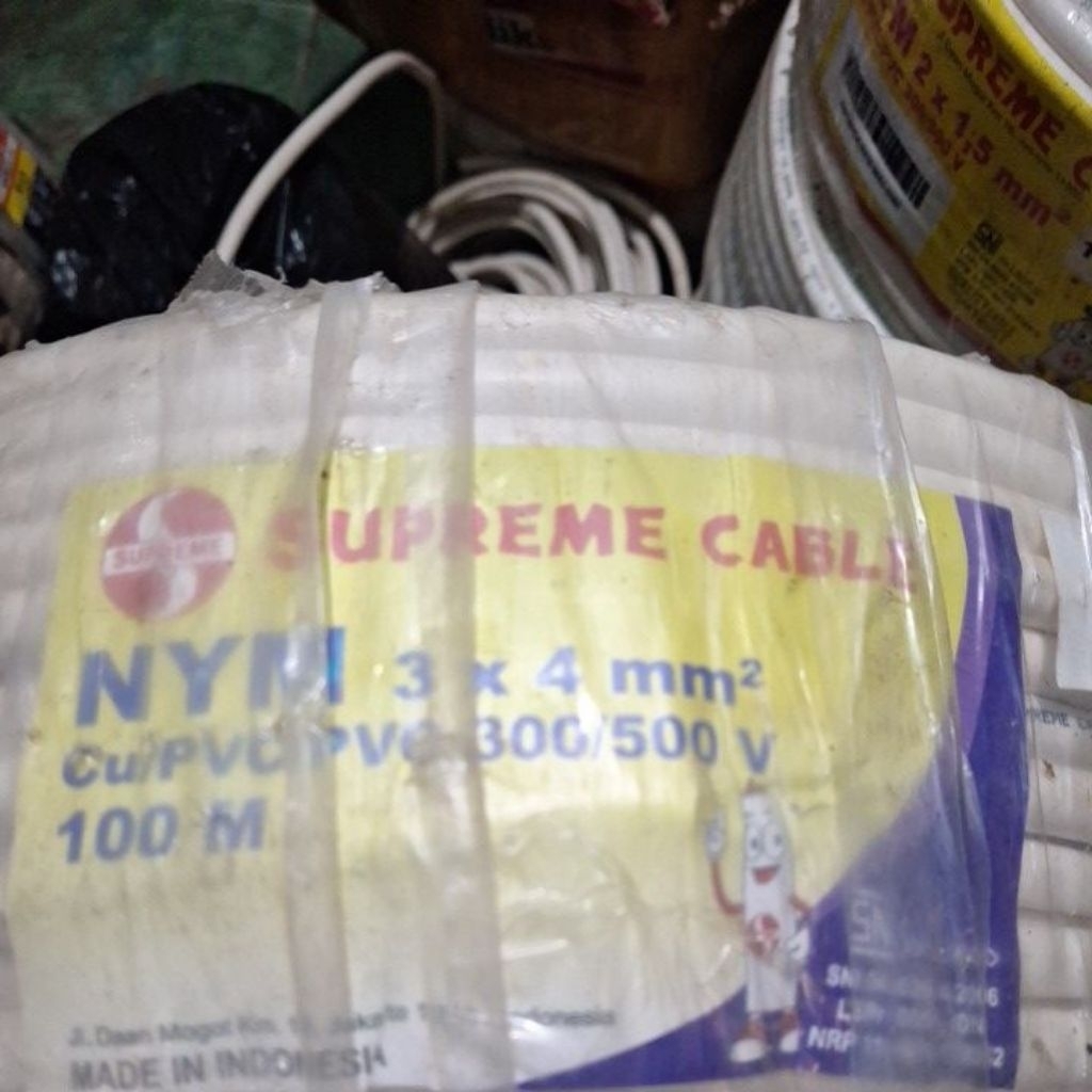 KABEL SUPREME NYM 3X4mm 100M